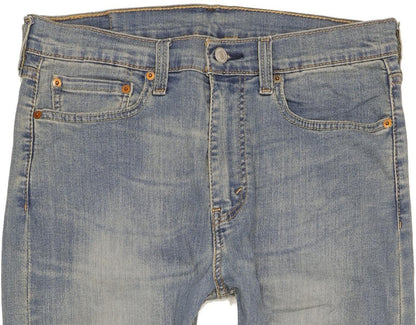 Levi's 510 Men Blue Skinny Slim Stretch Jeans W34 L31