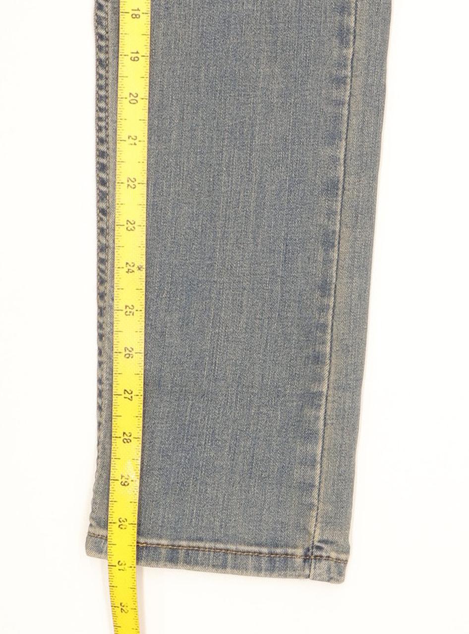 Levi's 510 Men Blue Skinny Slim Stretch Jeans W34 L31