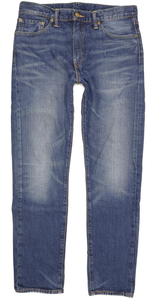 Levi's 508 Men Blue Straight Slim Jeans W33 L32