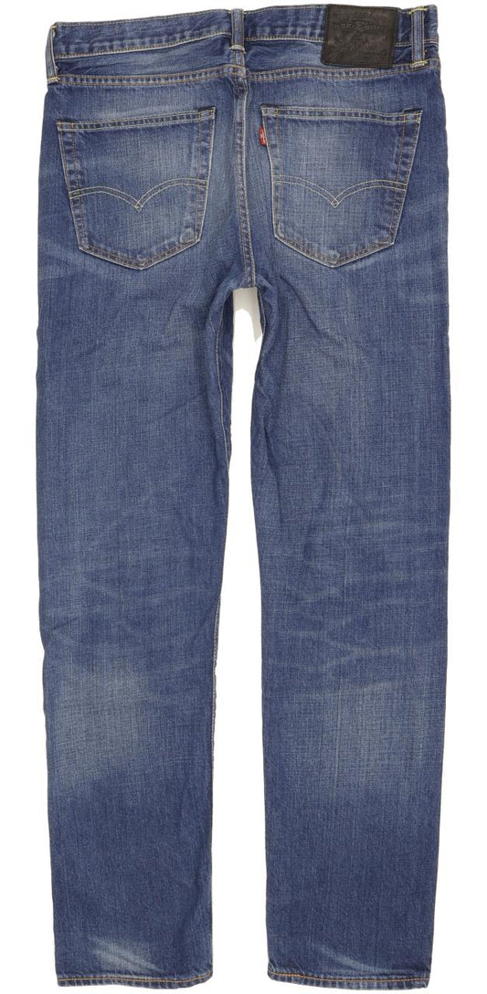 Levi's 508 Men Blue Straight Slim Jeans W33 L32