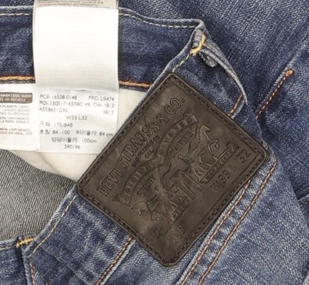 Levi's 508 Men Blue Straight Slim Jeans W33 L32