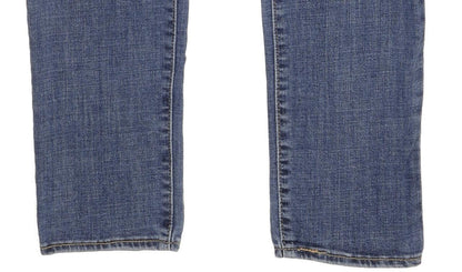 Levi's 721 Blue Skinny Slim Stretch Jeans High Waisted W32 L32