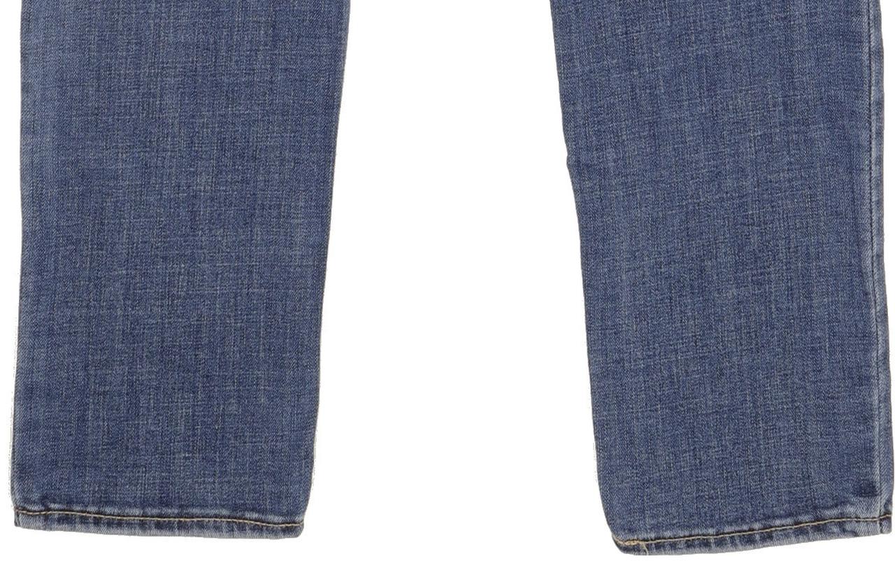 Levi's 721 Blue Skinny Slim Stretch Jeans High Waisted W32 L32
