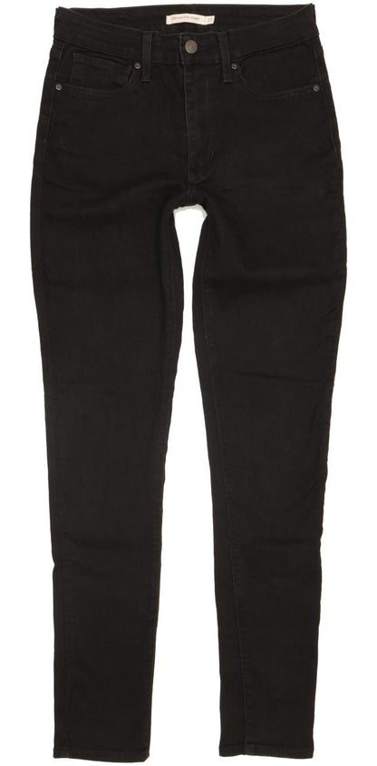 Levi's 721 Women Black Skinny Slim Jeans W27 L31