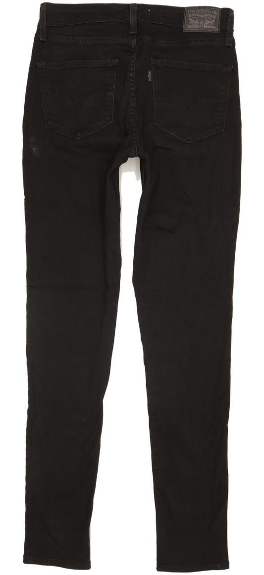 Levi's 721 Women Black Skinny Slim Jeans W27 L31