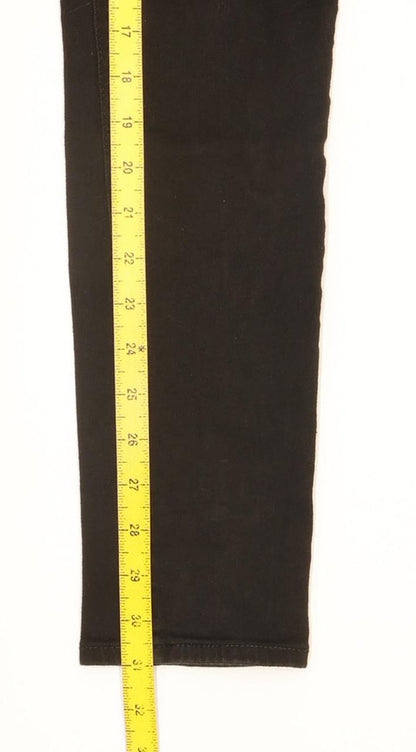 Levi's 721 Women Black Skinny Slim Jeans W27 L31