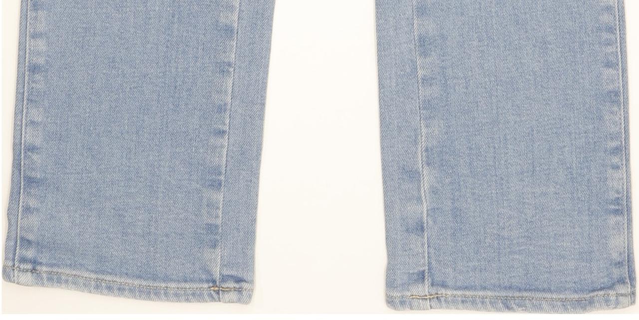 G-Star New Ford Women Blue Straight Slim Stretch Jeans W26 L30