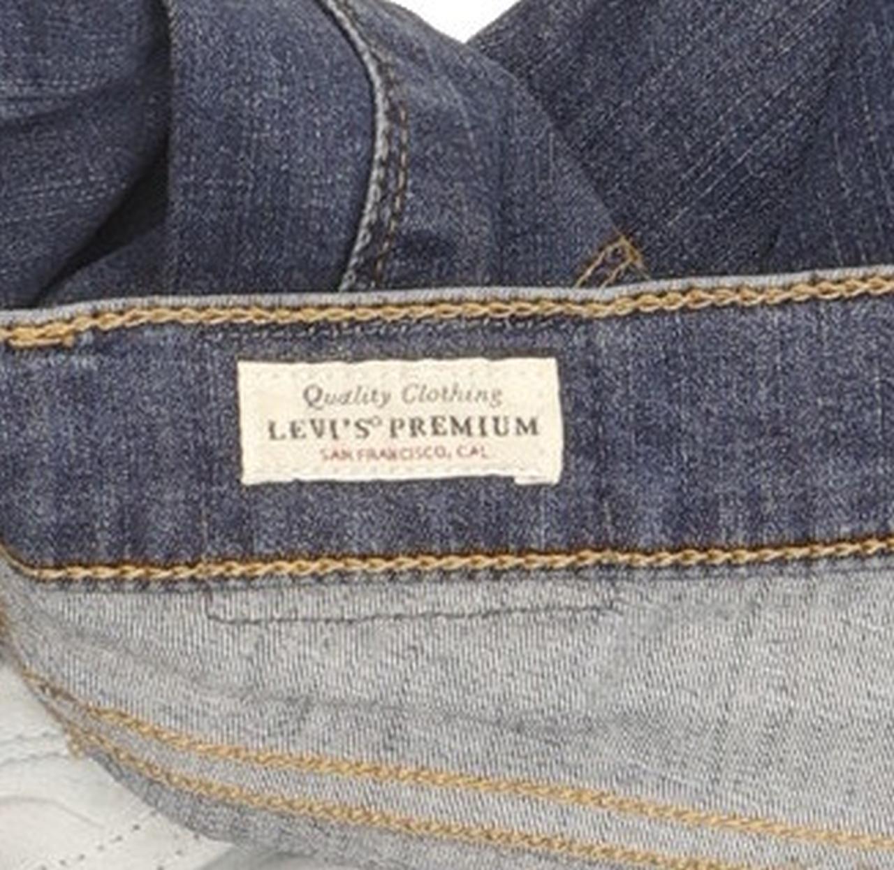 Levi's 710 Super Women Blue Skinny Slim Stretch Jeans W29 L30