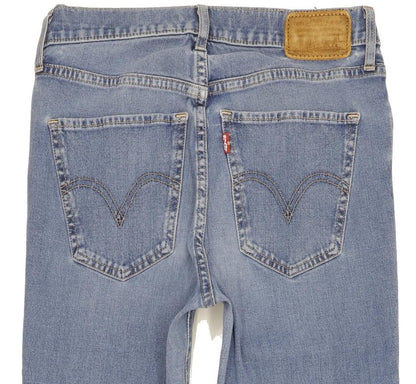 Levi's Mile Women Blue Skinny Slim Stretch Jeans W26 L28