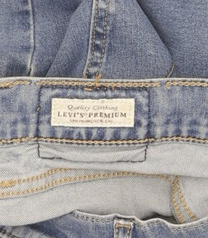 Levi's Mile Women Blue Skinny Slim Stretch Jeans W26 L28