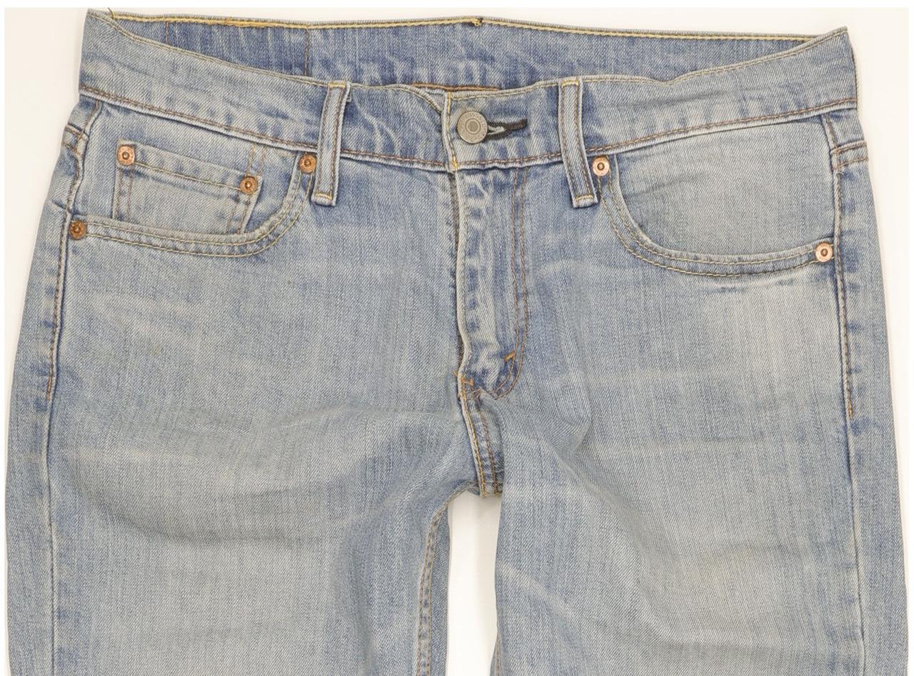 Levi's 511 Men Blue Straight Slim Stretch Jeans W30 L34