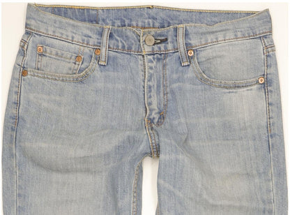 Levi's 511 Men Blue Straight Slim Stretch Jeans W30 L34