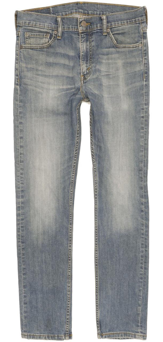 Levi's 511 Men Blue Straight Slim Stretch Jeans W30 L30