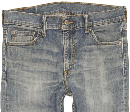 Levi's 511 Men Blue Straight Slim Stretch Jeans W30 L30