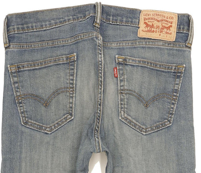 Levi's 511 Men Blue Straight Slim Stretch Jeans W30 L30