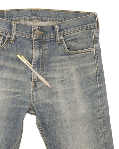 Levi's 511 Men Blue Straight Slim Stretch Jeans W30 L30