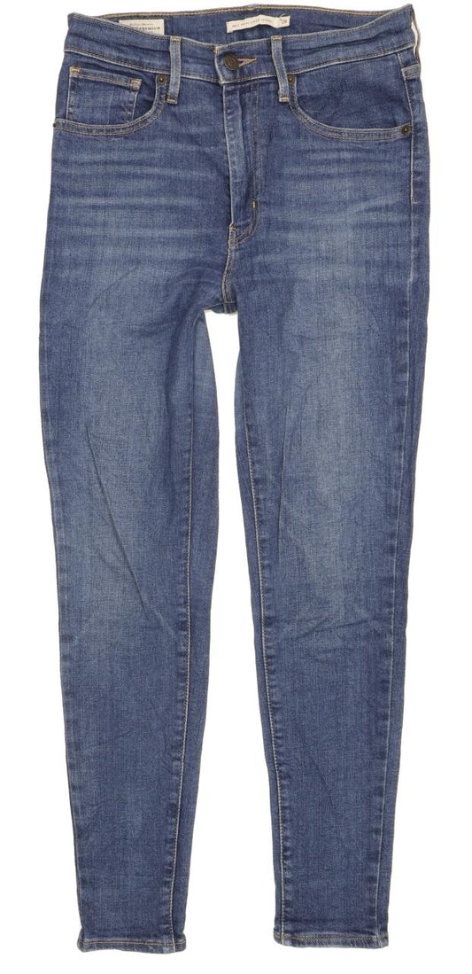 Levi's Mile Blue Skinny Slim Stretch Jeans High Waisted W30 L27