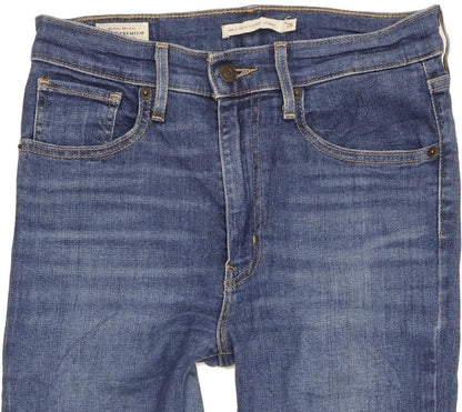 Levi's Mile Blue Skinny Slim Stretch Jeans High Waisted W30 L27