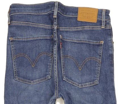 Levi's Mile Blue Skinny Slim Stretch Jeans High Waisted W30 L27