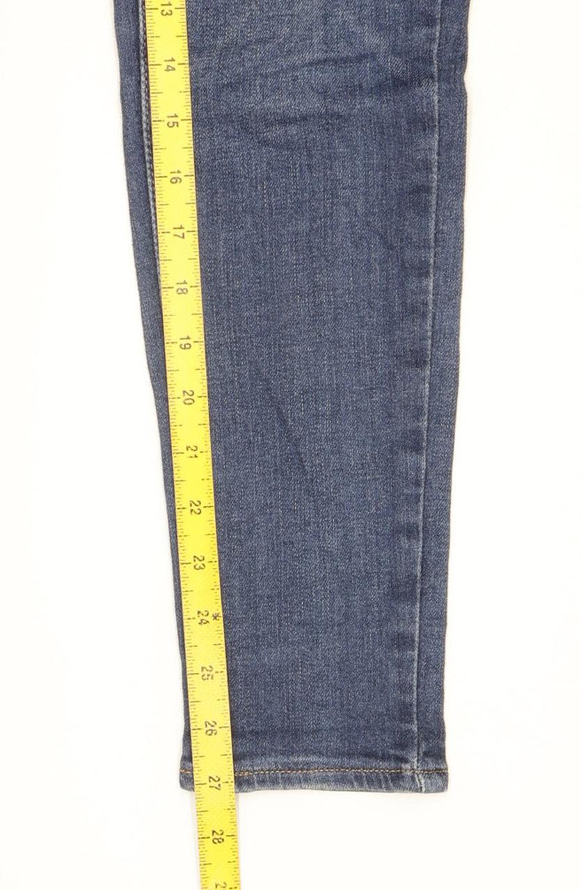 Levi's Mile Blue Skinny Slim Stretch Jeans High Waisted W30 L27