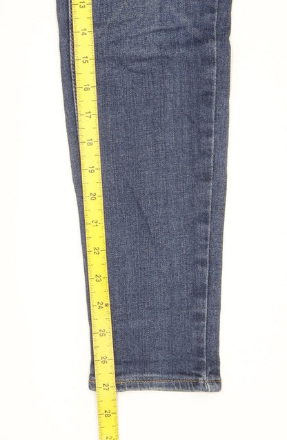 Levi's Mile Blue Skinny Slim Stretch Jeans High Waisted W30 L27