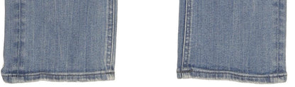 G-Star 3301 Women Blue Straight Slim Stretch Jeans W27 L29