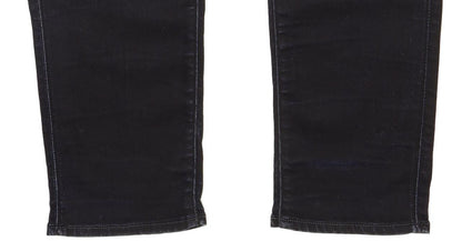 G-Star 3301 Women Navy Straight Slim Stretch Jeans W28 L31