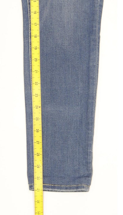 Levi's 721 Women Blue Skinny Slim Stretch Jeans W29 L31