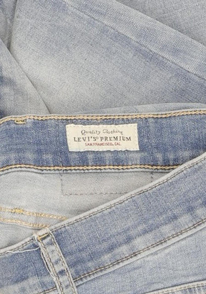Levi's Mile Blue Skinny Slim Stretch Jeans High Waisted W29 L28