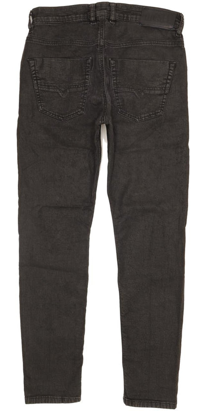 Diesel Krailey 084AG Men Black Skinny Slim Stretch Jeans W26 L28