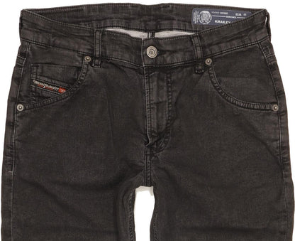 Diesel Krailey 084AG Men Black Skinny Slim Stretch Jeans W26 L28