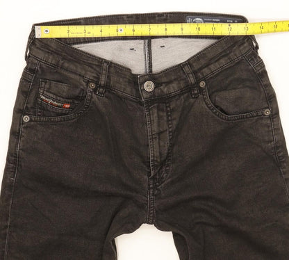 Diesel Krailey 084AG Men Black Skinny Slim Stretch Jeans W26 L28