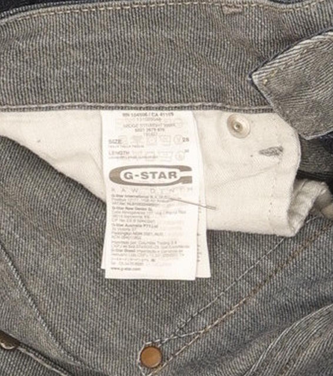 G-Star Midge Women Blue Straight Slim Stretch Jeans W28 L35