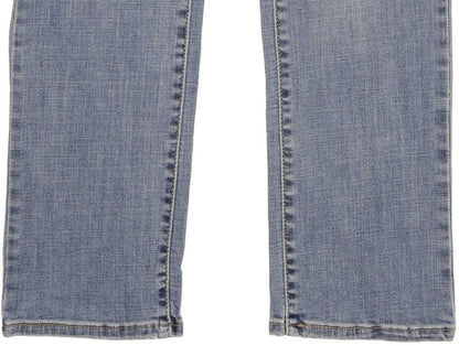 Levi's Slimming Women Blue Straight Slim Stretch Jeans W25 L34