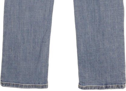 Levi's Slimming Women Blue Straight Slim Stretch Jeans W25 L34