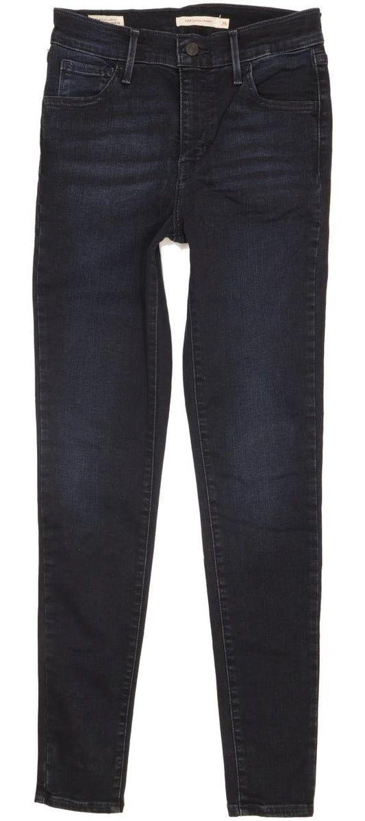 Levi's 720 Super Women Navy Skinny Slim Stretch Jeans W26 L30