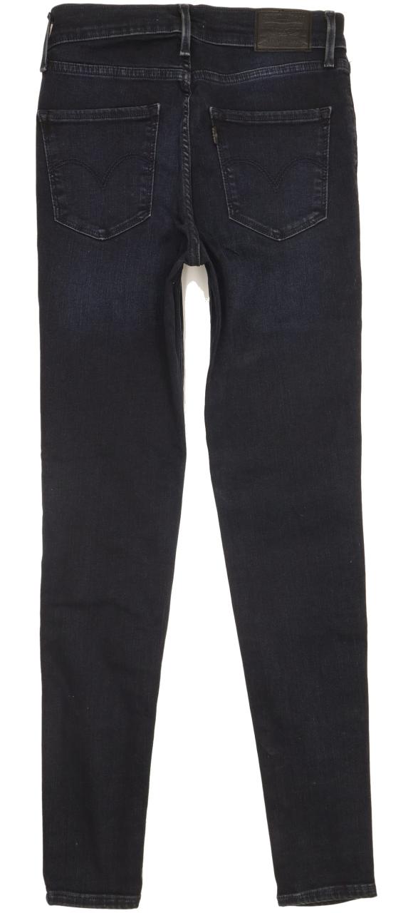 Levi's 720 Super Women Navy Skinny Slim Stretch Jeans W26 L30