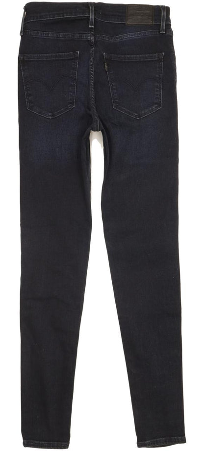 Levi's 720 Super Women Navy Skinny Slim Stretch Jeans W26 L30