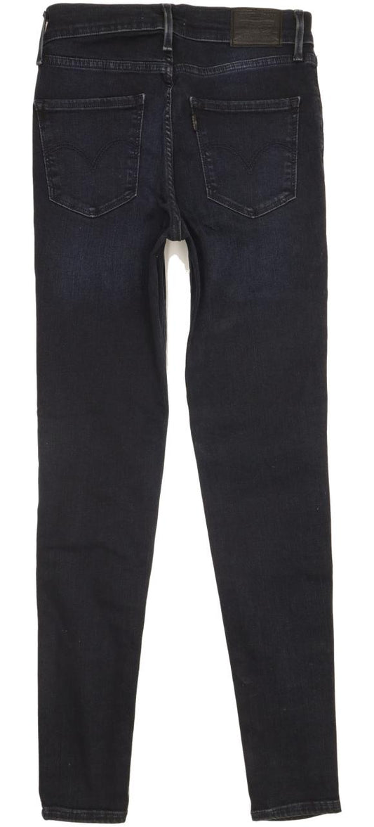 Levi's 720 Super Women Navy Skinny Slim Stretch Jeans W26 L30