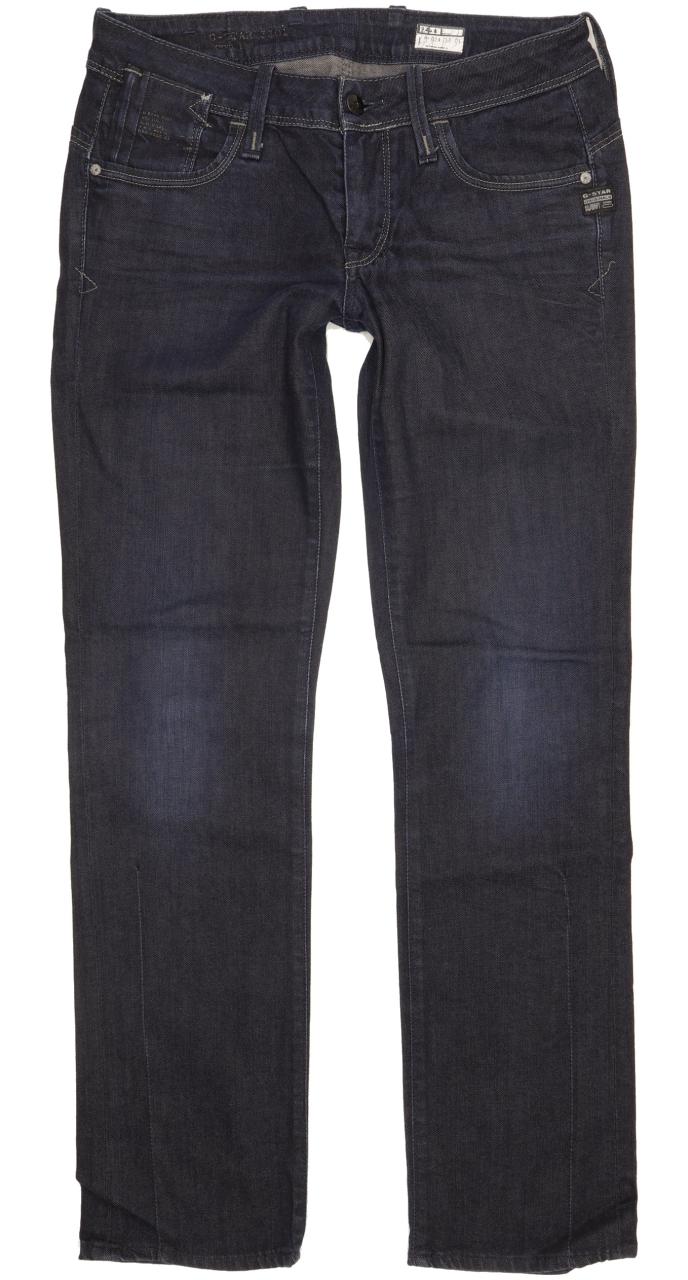 G-Star Elect Women Blue Straight Slim Stretch Jeans W30 L31
