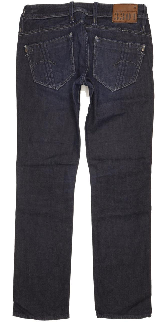 G-Star Elect Women Blue Straight Slim Stretch Jeans W30 L31