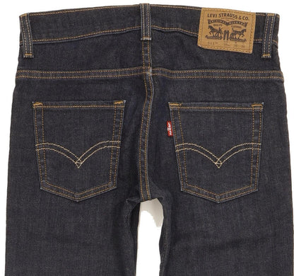 Levi's 511 Kids Blue Straight Slim Stretch Jeans W25 L26