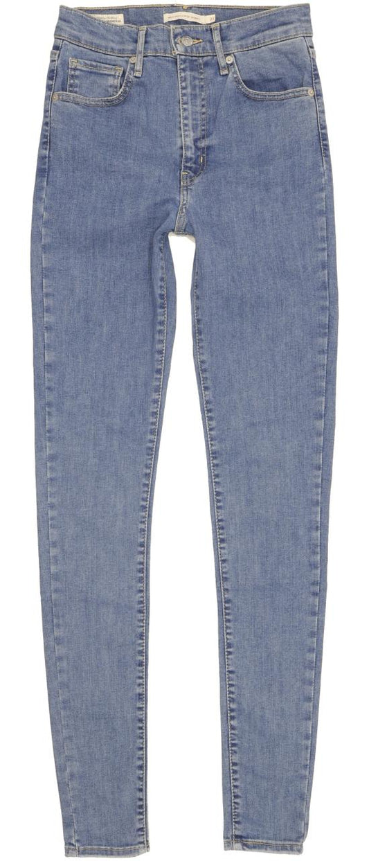 Levi's Mile Blue Skinny Slim Stretch Jeans High Waisted W27 L33
