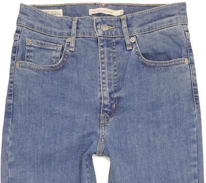 Levi's Mile Blue Skinny Slim Stretch Jeans High Waisted W27 L33