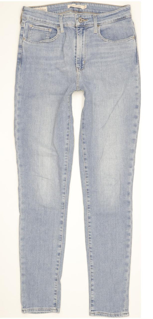 Levi's 721 Blue Skinny Slim Stretch Jeans High Waisted W29 L30