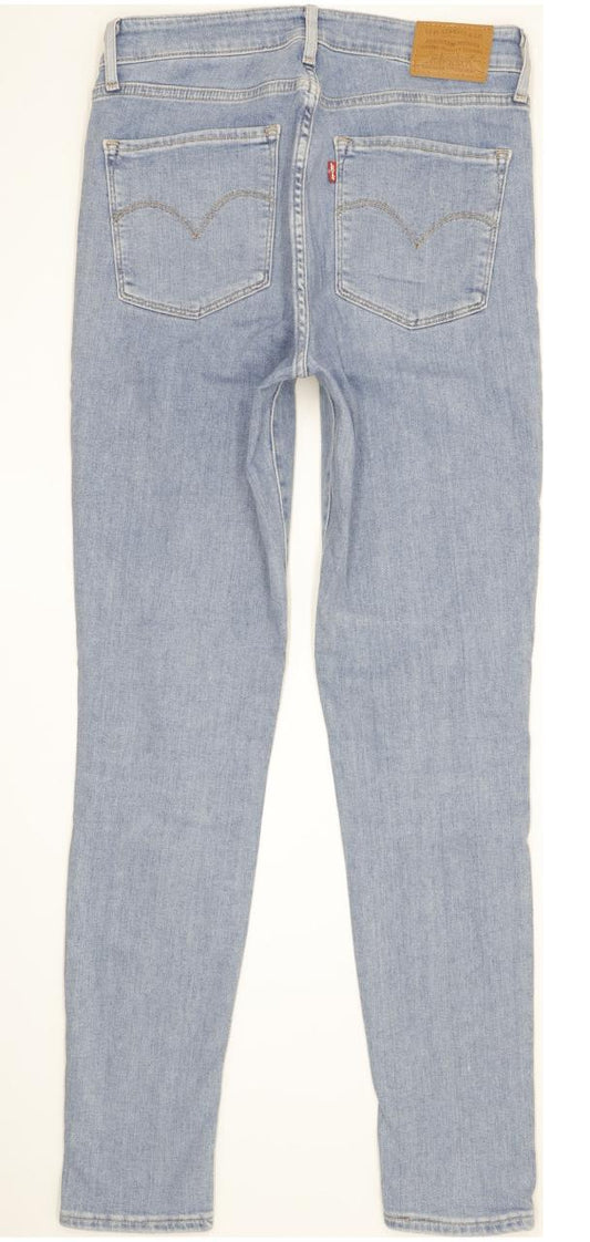 Levi's 721 Blue Skinny Slim Stretch Jeans High Waisted W29 L30