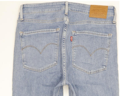 Levi's 721 Blue Skinny Slim Stretch Jeans High Waisted W29 L30