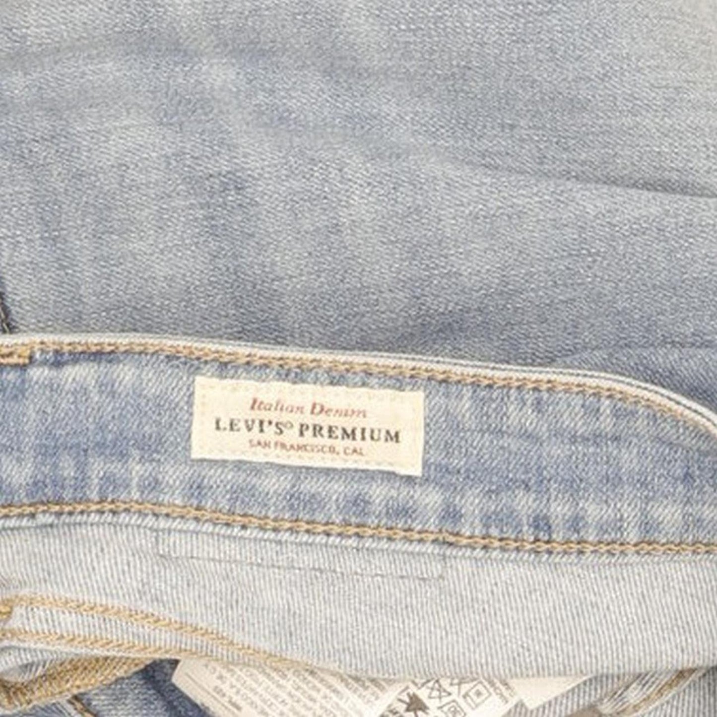 Levi's 721 Blue Skinny Slim Stretch Jeans High Waisted W29 L30