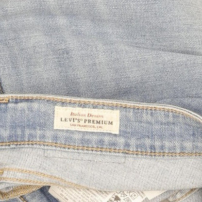 Levi's 721 Blue Skinny Slim Stretch Jeans High Waisted W29 L30