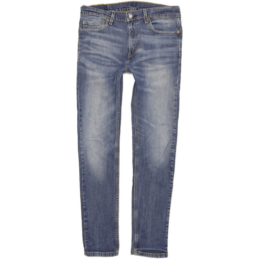 Levi's 510 Men Blue Skinny Slim Stretch Jeans W32 L32